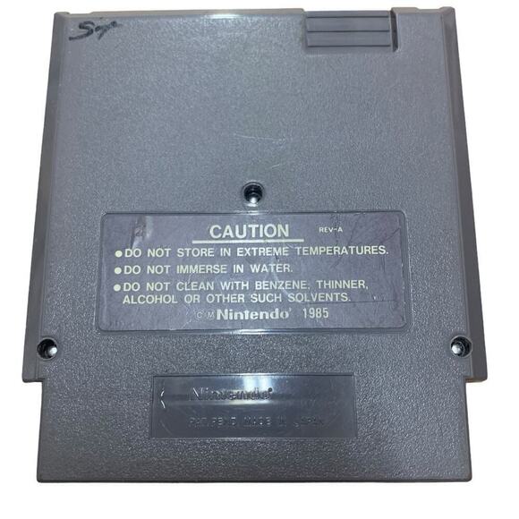 Michael Andretti's World GP 1990 Nintendo Game (Untested) - Picture 2 of 2